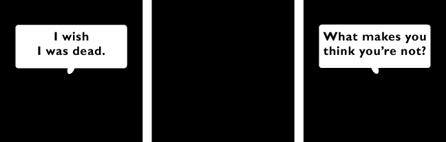 Three Black Squares (Cartoon)