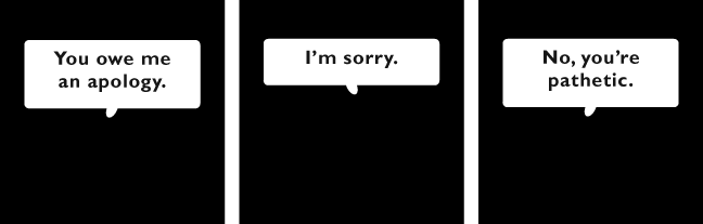 Three Black Squares (Cartoon)