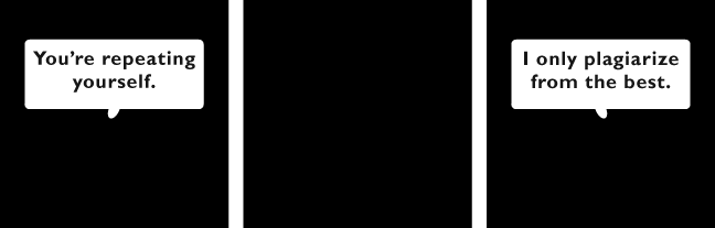 Three Black Squares (Cartoon)