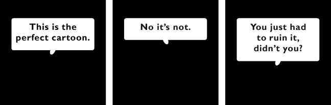 Three Black Squares (Cartoon)