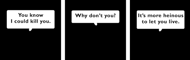 Three Black Squares (Cartoon)