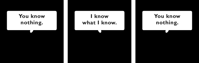 Three Black Squares (Cartoon)