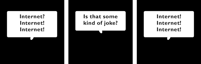 Three Black Squares (Cartoon)