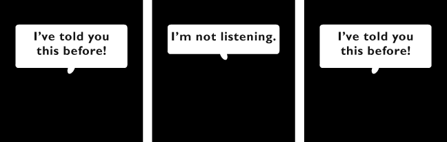 Three Black Squares (Cartoon)